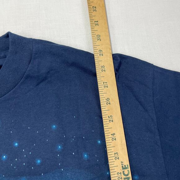 VTG 1994 Coca Cola Polar Bears T-Shirt Double Sided Blue size XL NEW WITH TAGS - Picture 9 of 9